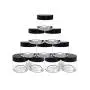 10PCS 30G/1OZ Plastic Empty Clear Round Jars with Wide-Mouth Refillable Lotions Bottles Cosmetic Liquid Body Cream Body Scrubs Ointments Salves Container Pots Makeup Travel Storage with Screw-On Lid 10PCS 30G/1OZ Plastic Empty Clear Round Jars with Wide-Mouth Refillable Lotions Bottles Cosmetic Liquid Body Cream Body Scrubs Ointments Salves Container Pots Makeup Travel Storage with Screw-On Lid