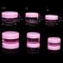 Tiny Sample Containers 3 Gram 3 ML Sample Jars 75pcs Makeup Sample Containers with Lids (pink)