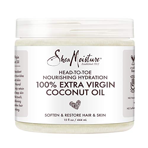 Shea Moisture 100% Extra Virgin Coconut Oil 15 oz
