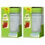 Ball Plastic Pint Freezer Jars with Snap-On Lids | 8-Ounces | 3-Count per Pack (2-Pack)