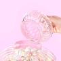 Glas-Süßigkeitenbehälter Groß, Kreativer Transparenter Lagerbehälter, Transparenter Süßigkeitenbehälter für Cookie-Buffets/Hochzeitsdekoration, Zuhause, 3,6L