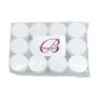 Beauticom 12 Pieces 20G/20ML Round Clear Jars with WHITE Lids for Lotion, Creams, Toners, Lip Balms, Makeup Samples - BPA Free