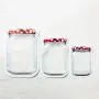 Lot de 100 Pots Mason Réutilisables Design Rouge et Blanc, Support de Rangement Snack avec Poches Zippées Verticelles (Rouge & Blanc, 1,5oz) Lot de 100 Pots Mason Réutilisables Design Rouge et Blanc, Support de Rangement Snack avec Poches Zippées Verticelles (Rouge & Blanc, 1,5oz)