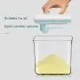 Conteneur de stockage alimentaire ALXDR avec doseuse, cuillère, couvercles POP-UP, récipient en plastique sans BPA, 2,3L, certifié FDA, idéal pour le lait en poudre, le café, le thé. Conteneur de stockage alimentaire ALXDR avec doseuse, cuillère, couvercles POP-UP, récipient en plastique sans BPA, 2,3L, certifié FDA, idéal pour le lait en poudre, le café, le thé.