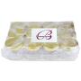 Beauticom 2 oz./ 60 Grams/ 60 ML (Quantity: 12 Packs) Thick Wall Round Clear Plastic LEAK-PROOF Jars Container with GOLD Lids for Cosmetic, Lip Balm, Lip Gloss, Creams, Lotions, Liquids