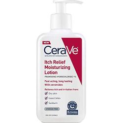 CeraVe Moisturizing Lotion for Itch Relief | 8 Ounce | Dry Skin Itch Relief Lotion with Pramoxine Hydrochloride | Fragrance Free (Pack of 2)
