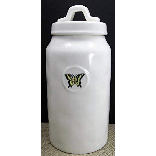Canister Rae Dunn (Résistant lave-vaisselle) Diamètre 4,5 po x 8 po (10,5 po incluant le poignée) JAUNE LIBELLULE (10,5 po Canister) Canister Rae Dunn (Résistant lave-vaisselle) Diamètre 4,5 po x 8 po (10,5 po incluant le poignée) JAUNE LIBELLULE (10,5 po Canister)