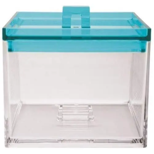 Meeme Storage Container S 0,95l trans./Blue by Zak Designs Meeme Storage Container S 0,95l trans./Blue by Zak Designs
