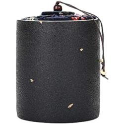 Goddness Bar Japanese Style Storage Vacuum Seal Container Tea Coffee Jars Ceramics Cans(Style 08)