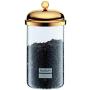 Bodum Klassische Aufbewahrungsglas, 11654-17S, 1,0 Liter, Goldfarben