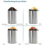 Xavax Coffe Bean Storage Canister Stainless Steel [111149]