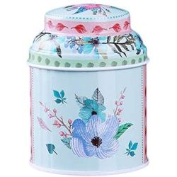 LinzGTC - Storage Boxes & Bins - Home Decor Metal Floral Coffee Tea Sugar Candy Container Jar Can Tin Sorage Box - Bins Boxes Storage Organizers Storage Boxes Bins Solder Canister Chinese Candy Cer