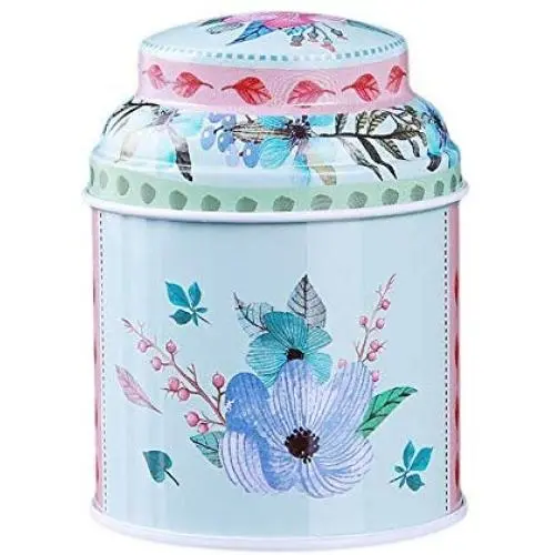 LinzGTC – Aufbewahrungsboxen & Körbe – Heimdekoration Metallblumen Kaffee Tee Zucker Süßigkeiten Becher Dose Blech Aufbewahrungsboxen – Körbe Aufbewahrungsboxen Aufbewahrungs-Organizer Aufbewahrungsboxen Körbe Dose Behältnis chinesische Süßigkeiten