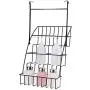 Pull Down Spice Rack,Coated Iron Rust Resistant Wire 3-Tier Hanging Elevated Storage Shelf Cabinets For Kithcen Spice Jars Bottles Rack