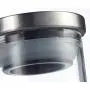 Bouteilles en verre borosilicate clair Premium de 2 oz avec couvercle en silicone en acier inoxydable (6 Pack) + Étiquettes Bouteilles en verre borosilicate clair Premium de 2 oz avec couvercle en silicone en acier inoxydable (6 Pack) + Étiquettes