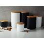 Sealed Ceramic Storage Jar For Spices Tank Container For Eating With Lid Bottle Coffee Tea Caddy Kitchen,L White