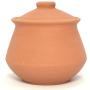 Ancient Cookware Indian Clay Yogurt Pot, Large