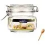 Bouteille de stockage en verre scellée avec boucle pour grains, thé, lait en poudre, café – DELICATEWNN (Capacité : 0.5L1) Bouteille de stockage en verre scellée avec boucle pour grains, thé, lait en poudre, café – DELICATEWNN (Capacité : 0.5L1)