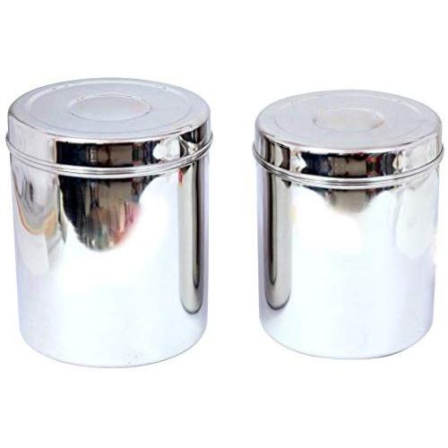 Khandekar Pack of 2 Large Food Storage Canisters