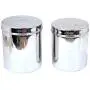Khandekar Pack of 2 Large Food Storage Canisters Khandekar Pack of 2 Large Food Storage Canisters