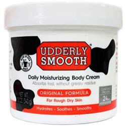 Udderly Smooth Body Cream Skin Moisturizer, 12 oz, 2 Pack