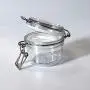 Dicht verschließbare Kunststoff-Behälter mit Clipverschluss, 120 ml - Küchen-Lebensmitteltopf, Geschirr-Organizer, Konservierungsbehälter, Kosmetik-Cremes-Organizer