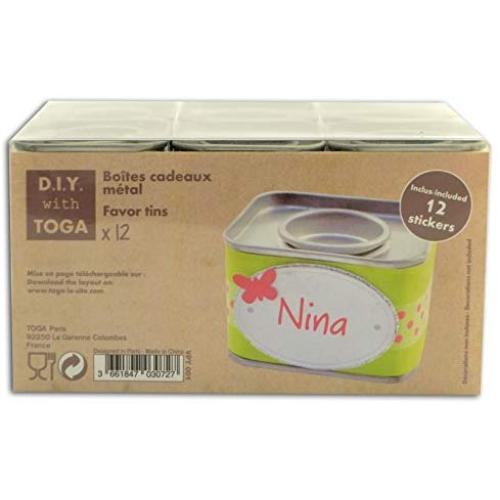 Youdoit 12 small rectangular cans