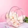 HOUSIYU Glass Candy Jar Creative Ornaments Transparent Storage Jar with Lid Candy Buffet/Wedding Center Home, 3.2L HOUSIYU Glass Candy Jar Creative Ornaments Transparent Storage Jar with Lid Candy Buffet/Wedding Center Home, 3.2L