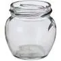 3 oz Clear Glass Honey Pot Jars (Metal Lug Cap) Case 12 by Berlin Packaging