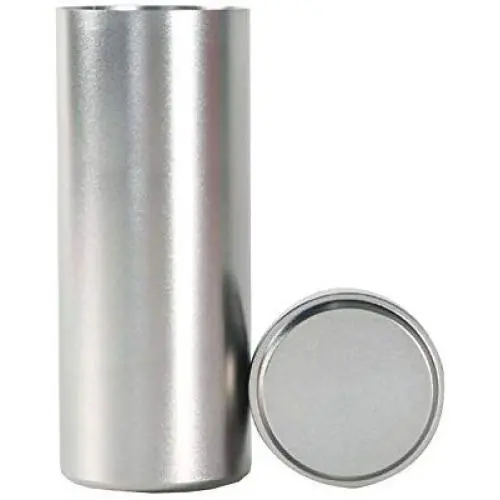 Titanium Alloy Tea Storage Container Coffee Tea Tin Canister - 4.5 x 11.8 cm/1.8 x 4.6 inches - 01 Titanium Alloy Tea Storage Container Coffee Tea Tin Canister - 4.5 x 11.8 cm/1.8 x 4.6 inches - 01