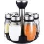 DYFYMX sugar bowl with lid Spice jar, glass jar, jar with lid, spice storage box, glass storage jar oil container for kitchen