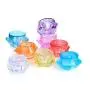 30 Pièces de Pots et Flacons en Plastique Transparent pour Échantillons de Cosmétiques - Contenants pour Crème Visage, Eyeshadow, Ongles, Poudre et Beauté – Différents Couleurs de Couvercles. 30 Pièces de Pots et Flacons en Plastique Transparent pour Échantillons de Cosmétiques - Contenants pour Crème Visage, Eyeshadow, Ongles, Poudre et Beauté – Différents Couleurs de Couvercles.