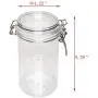 Verschlusskappe für Glaskaraffen, 1500 ml, Spice Jar Seal, Paint Oil Storage Jar Container Lock – 6er Pack, 18615-1500ML-6PK