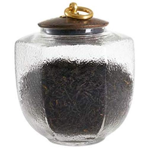 Whthteey Kitchen Storage Canister Jars with Sealing Lid Food Glass Container for Sugar Coffee Beans