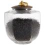 Whthteey Kitchen Storage Canister Jars with Sealing Lid Food Glass Container for Sugar Coffee Beans
