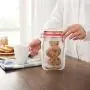 Reusable Jar Bags Food Storage Bags Plastic Containers Cooking Bag for Fridge Freezing Food Storage 10 Storage Bags