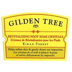 Gilden Tree Revitalizing Foot Soak Crystals with Epsom & Sea Salt, Organic Aloe Vera and Shea Butter to Heal Dry Skin, Cracked Heels, Calluses and Softens Rough, Flaky Dead Skin (8 oz. jar)