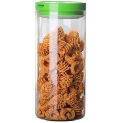 WANGLXST Airtight Cereal Storage Jar with Lid, Food Storage Container, Airtight BPA Free Keep Food Fresh Dry, Ideal for Candy, Durable, Stackable Box