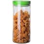 WANGLXST Airtight Cereal Storage Jar with Lid, Food Storage Container, Airtight BPA Free Keep Food Fresh Dry, Ideal for Candy, Durable, Stackable Box