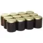 North Mountain Supply 9 Ounce Amber Glass Straight Sided Mason Canning Jars - with 70mm Gold Metal Lids - Case of 12 North Mountain Supply 9 Ounce Amber Glass Straight Sided Mason Canning Jars - with 70mm Gold Metal Lids - Case of 12