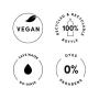 The Good Stuff Sulfate Free and Vegan Shampoo and Frizz Control Leave-In No-Rinse Conditioner Kit, For Dry and Frizzy Hair, 7.7 oz and 3.2 oz