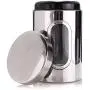 Airtight Window Kitchen Canister,3PCS Stainless Steel Window Canister Tea Coffee Sugar Nuts Jar Storage Set Airtight Window Kitchen Canister,3PCS Stainless Steel Window Canister Tea Coffee Sugar Nuts Jar Storage Set