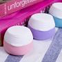 Travel Containers Sets, AMMAX Silicone Cream Jars for toiletries, TSA Approved Travel Size Containers with Hard Sealed Lids for Face Hand Body Cream 20ml (4 Pieces)