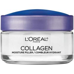 Collagen Face Moisturizer by L’Oreal Paris Skin Care Day and Night Cream Anti Aging Face Cream to Smooth Wrinkles I Non-Greasy I 1.7 oz.