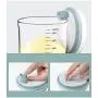 Contenant Alimentaire Étanches ALXDR POP, Doseur de Formule, Boîte en Verre Claire BPA Free pour Céréales, Snacks, 1400ml Contenant Alimentaire Étanches ALXDR POP, Doseur de Formule, Boîte en Verre Claire BPA Free pour Céréales, Snacks, 1400ml