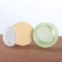 30g/20g Refillable Small Travel Containers Wooden Lid Cosmetic Empty Glass Cream Jars Facial Cream Jar Make Up Tool (Size : 30g)