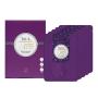 Toi:L Extra Silky Foot Mask Glove 5 Pairs, Premium Foot Care Treatment, Intensive Moisturizing, Nourishing, Repairing for the dry & rough damaged foot (Guerande salt+Sweet almond oil)