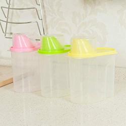 Biacen Transparent Plastic Sealed Fresh-keeping Food Storage Container Storage Jar Food Storage & Organization Sets