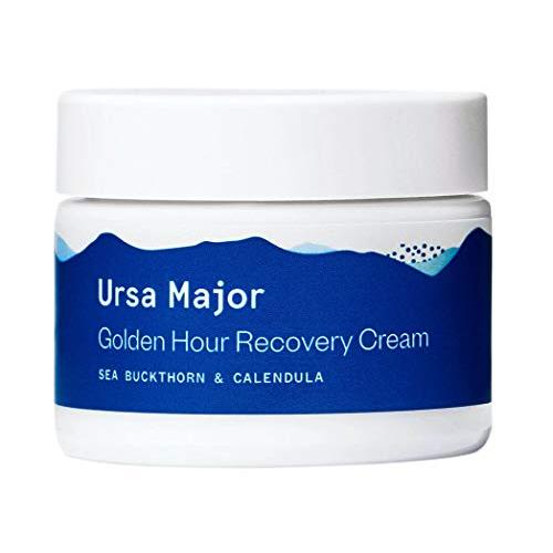 Ursa Major Golden Hour Recovery Cream | Natural Face Moisturizer with Calendula and Sea Buckthorn | Vegan, Cruelty-Free, Non-toxic | 1.57 ounces