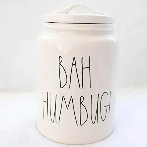 Rae Dunn by Magenta Bah Humbug! Canister – Magenta Weihnachten Dose